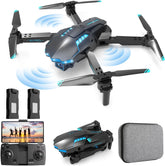 Drone with 1080P Camera for Kids and Adults | One Key Start/Altitude Hold Friendly for Beginners | FPV Foldable Drone/30 Mins Flight Time/Gestures Selfie Good for Travel | Gifts Toys for Men Boys